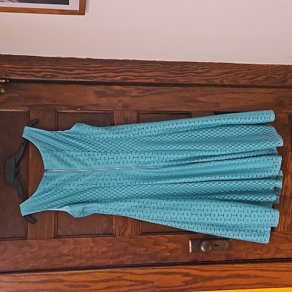 Danny & Nicole Turquoise Dress OBO! - Picture 4 of 15